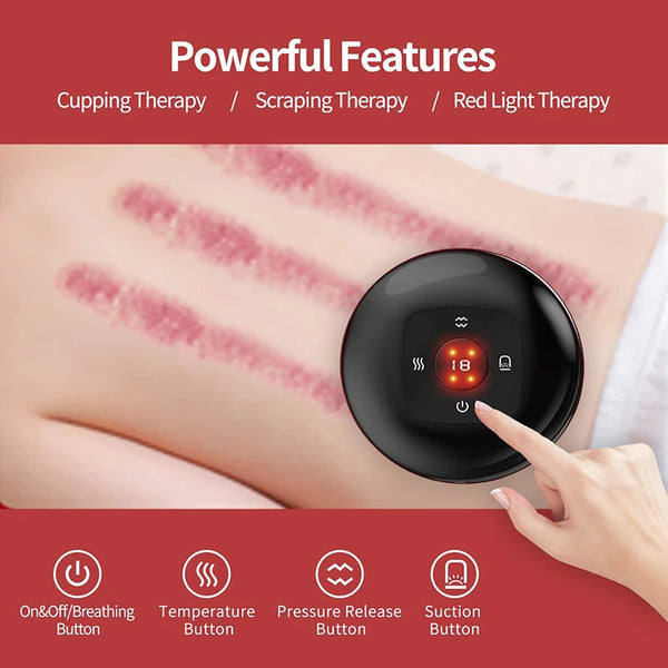 Electric Vacuum Cupping Body Massager